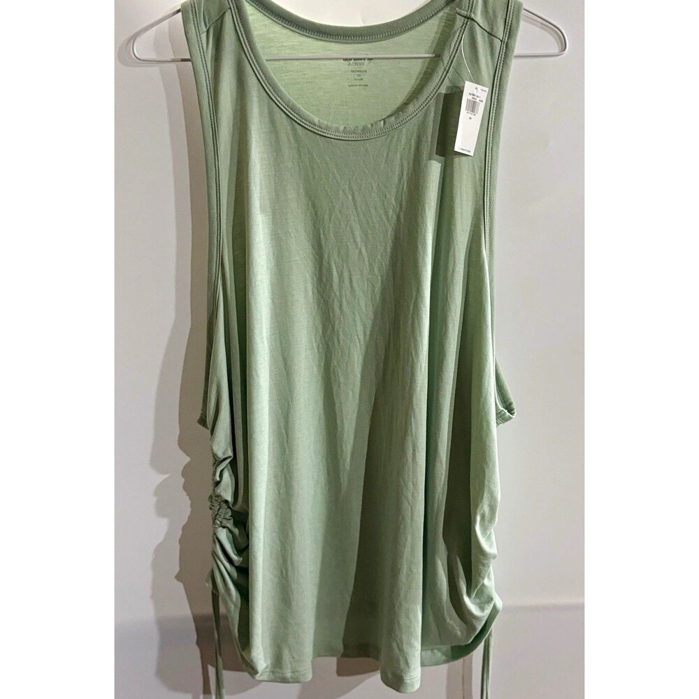 Old Navy Active Ultralite Go-Dry Green Scoop Neck Lightweight Tank Top 3X